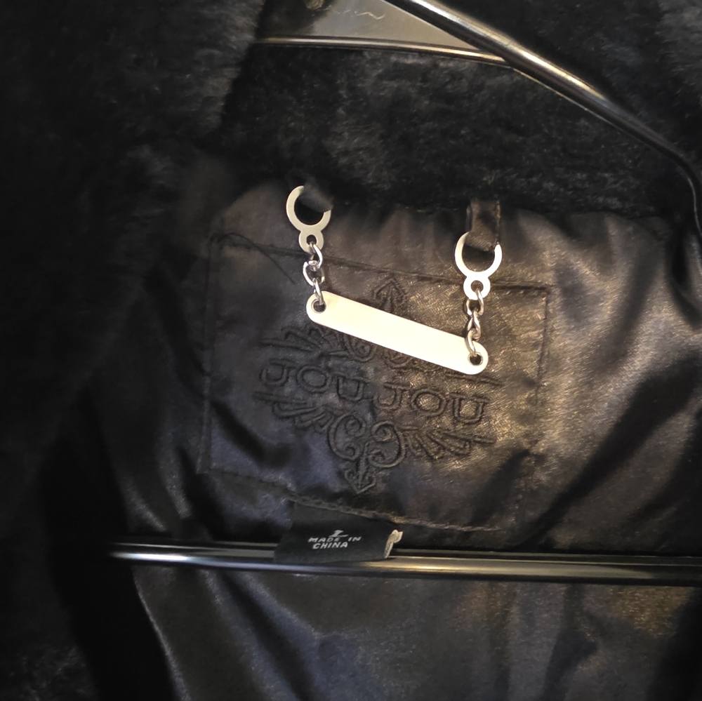 Jou Jou Elegant Black Coat